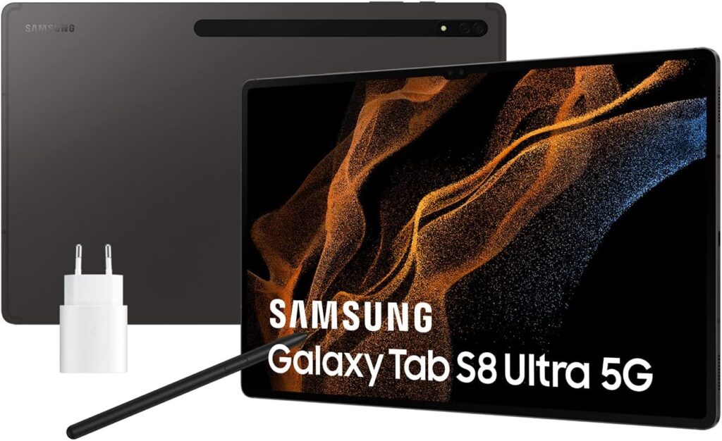 Samsung Galaxy Tab S8 Ultra con