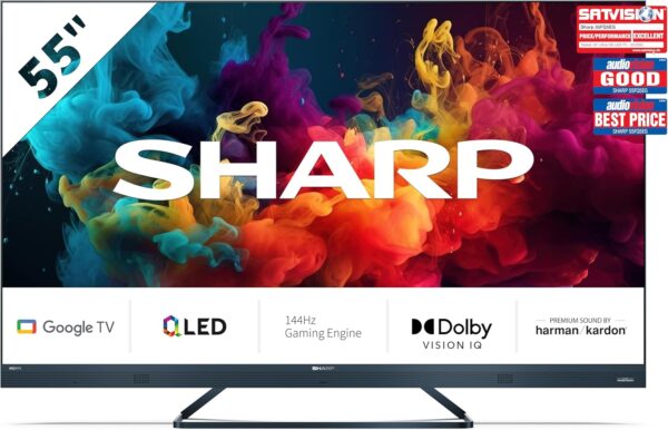 Sharp QLED 144Hz 55FQ5EG - Google