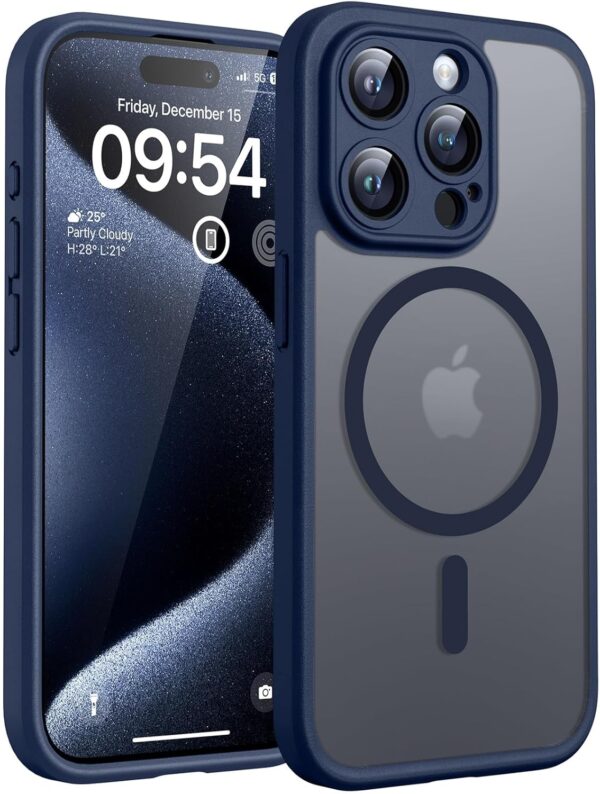 TOCOL Funda para iPhone 15 Pro,