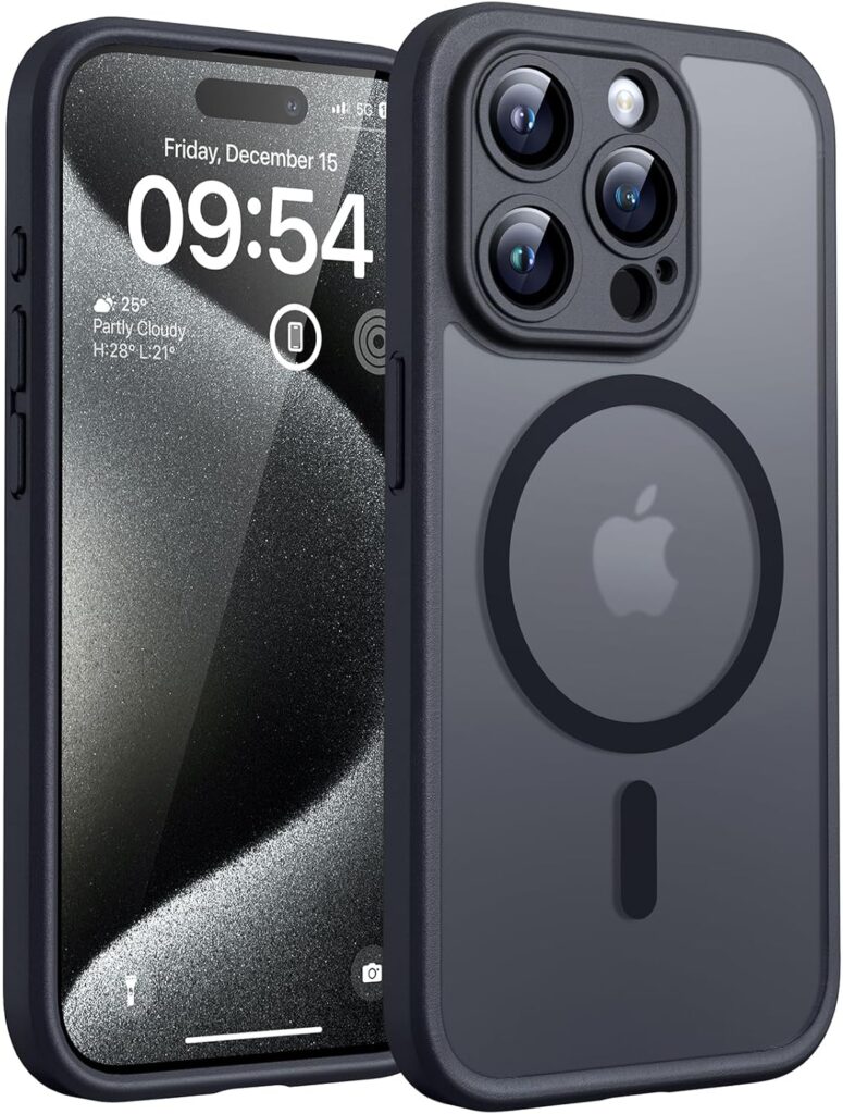 TOCOL Funda para iPhone 15 Pro MAX,