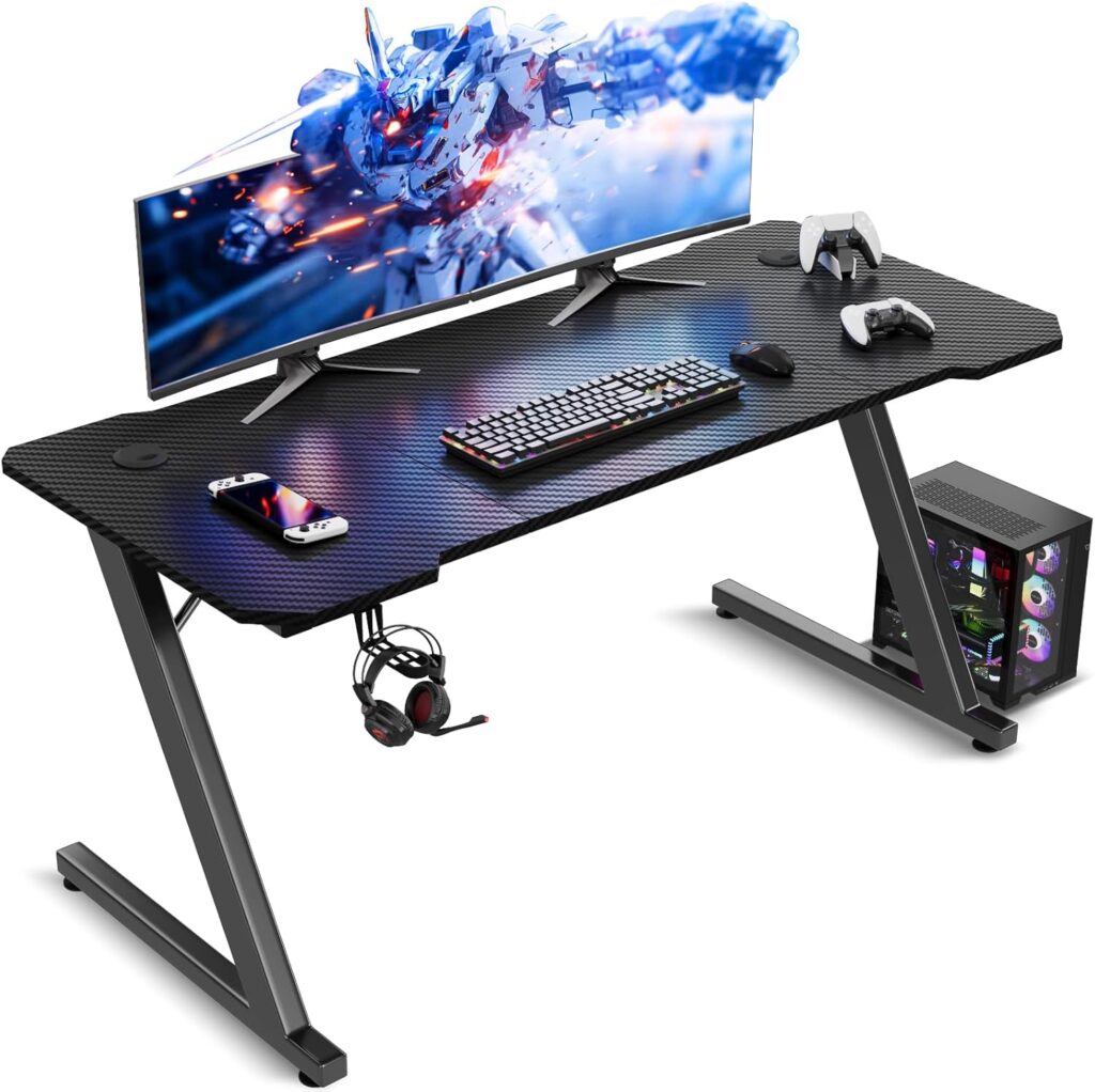 TRIUMPHKEY Mesa Gaming 120 x 60 cm,