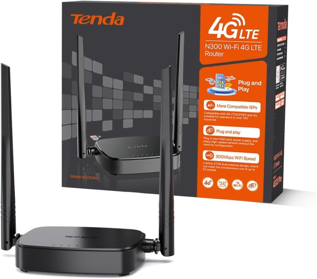 Tenda 4G03 Pro - Router 4G SIM, LTE
