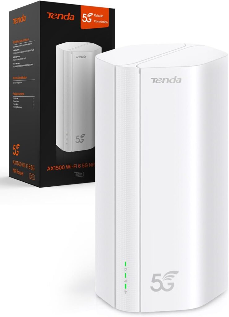 Tenda 5G01 - Router 5G SIM WiFi 6
