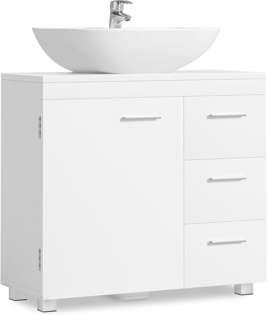 VASAGLE Mueble Bajo Lavabo, Armario