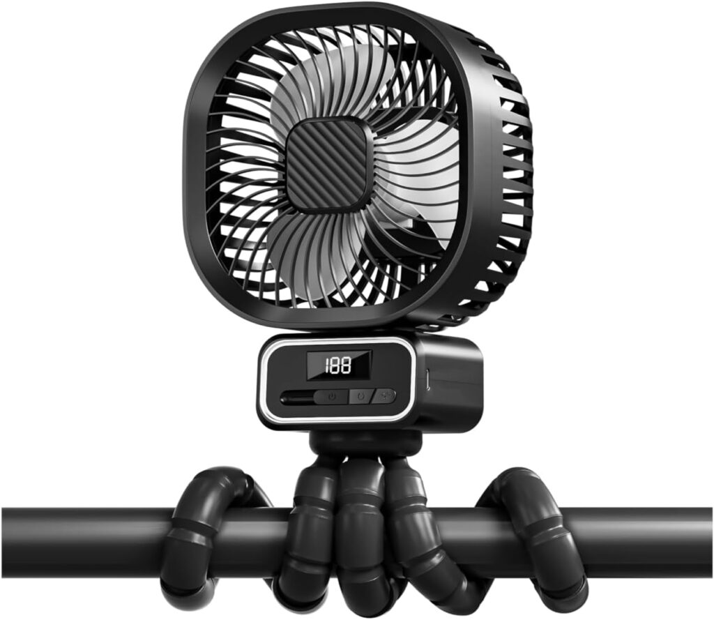 Ventilador Portátil para Carrito