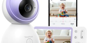 YESIMOM 2K/3MP Camara Vigilancia