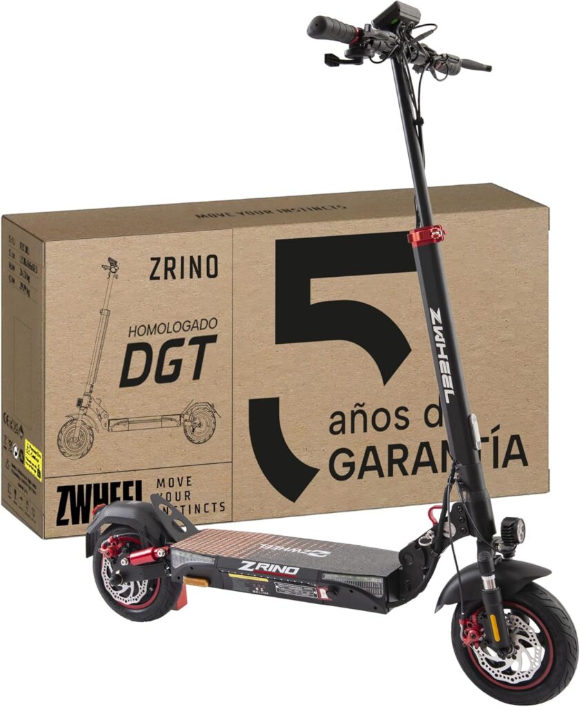 ZWHEEL Patinete Eléctrico Adultos