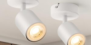 wowatt 2 x Lámpara de Techo LED con
