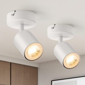 wowatt 2 x Lámpara de Techo LED con