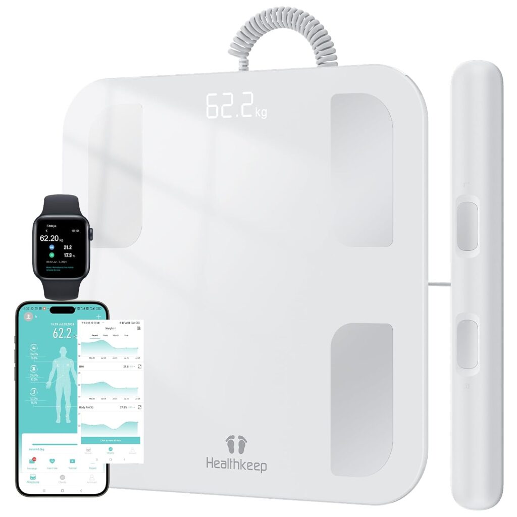 Báscula Inteligente de Baño con 8