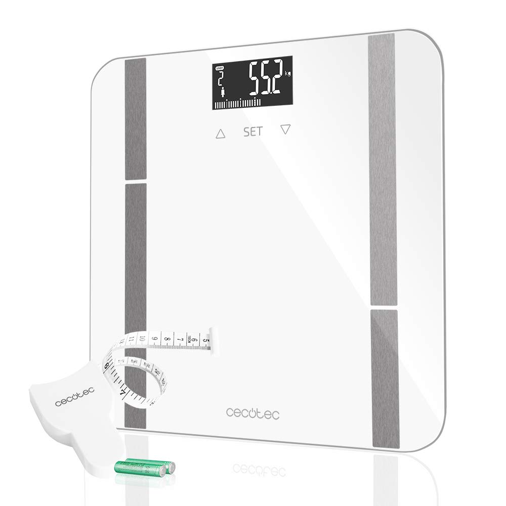 Cecotec Báscula de Baño Digital
