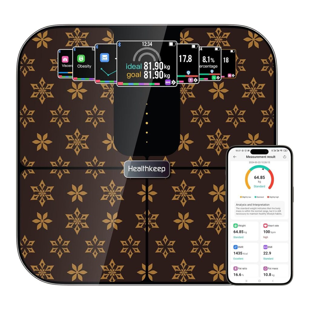 Healthkeep - Báscula con Bluetooth