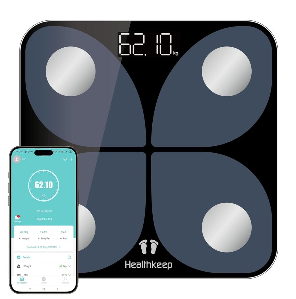Healthkeep Bascula de Baño Digital,