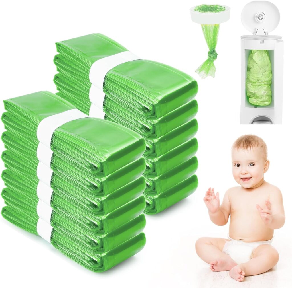 LUOJINYI Baby Diaper Bin, 12 Pieces