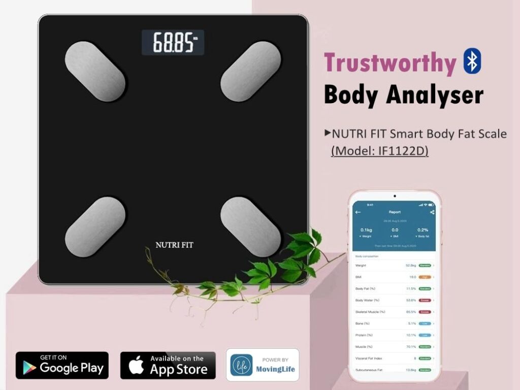 NUTRI FIT Báscula inteligente para