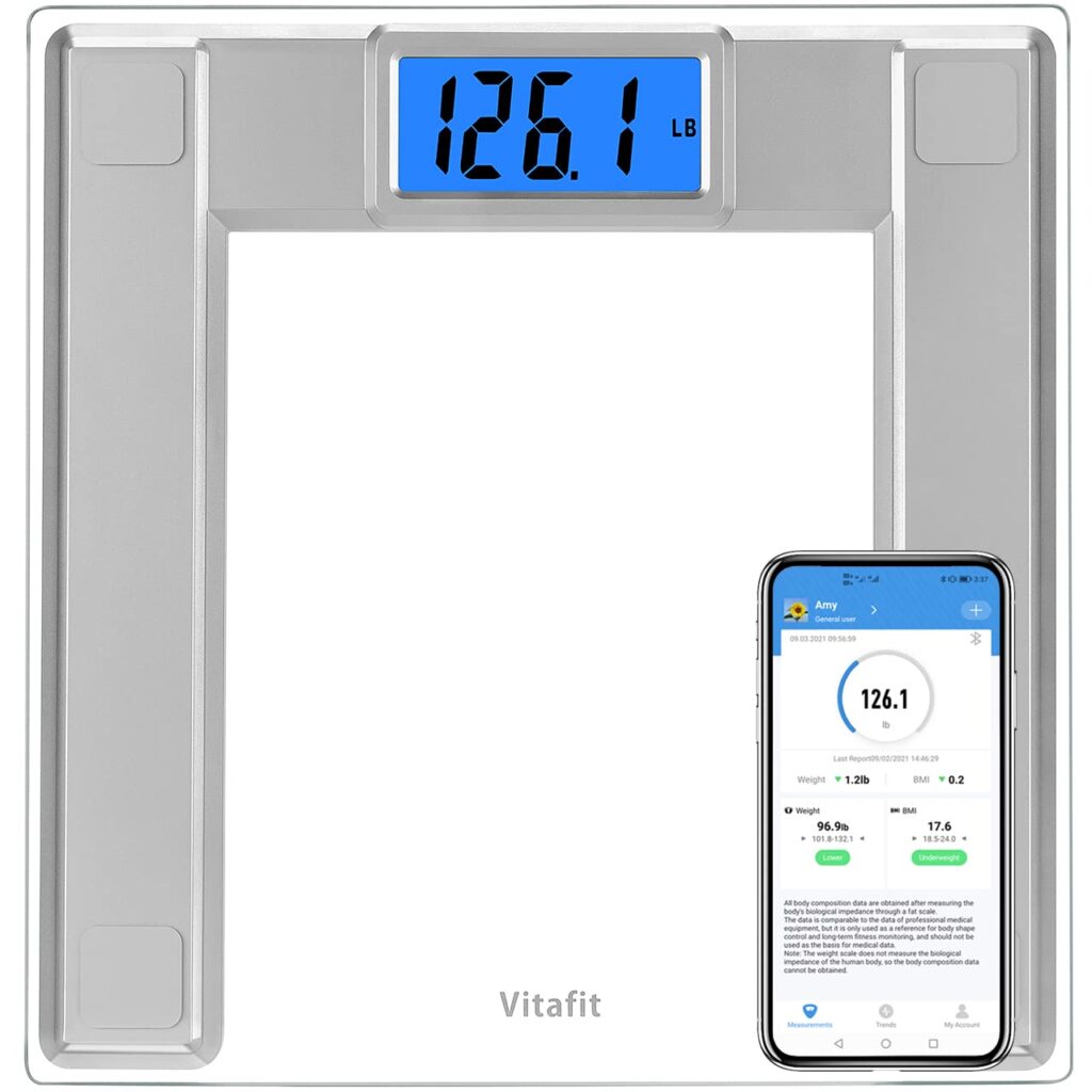 Vitafit 250kg Bascula de Baño