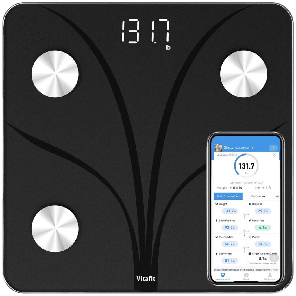 Vitafit Báscula Grasa Corporal,