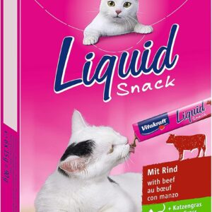 Vitakraft Liquid Snack, Cat Treat,