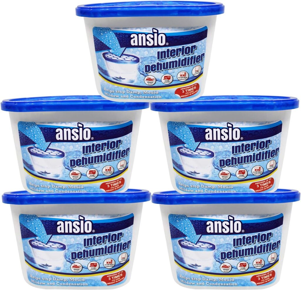 ANSIO Dehumidifier, White, Moisture