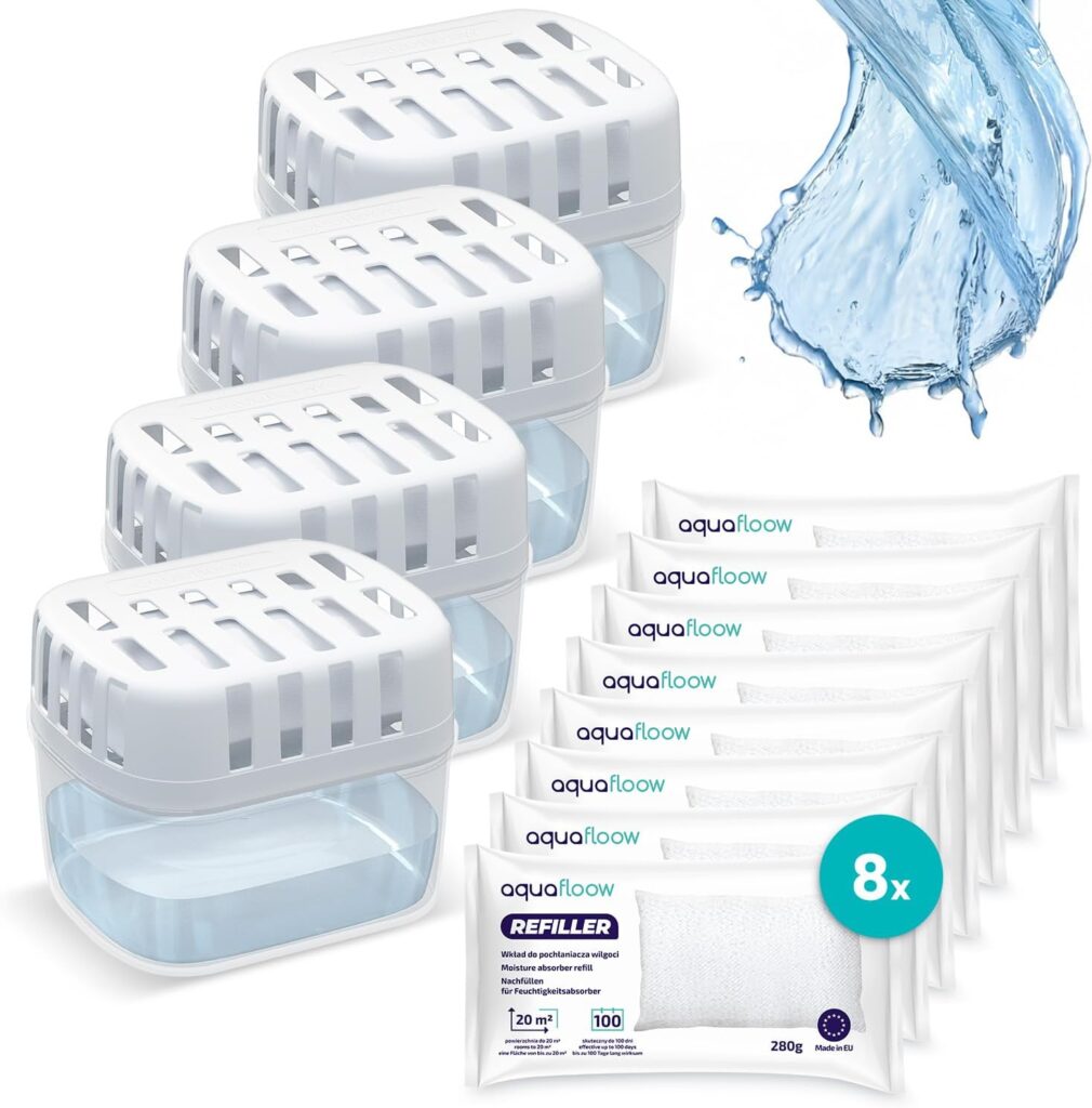 Aquafloow 4 x Dehumidifiers + 8 x