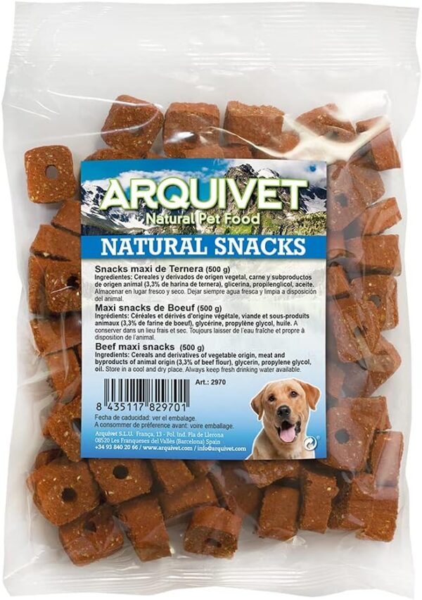 Arquivet Beef Maxi Dog Snacks 500g