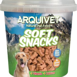 Arquivet Soft Salmon Dog Snacks - Arquivet Soft Salmon Dog Snacks -