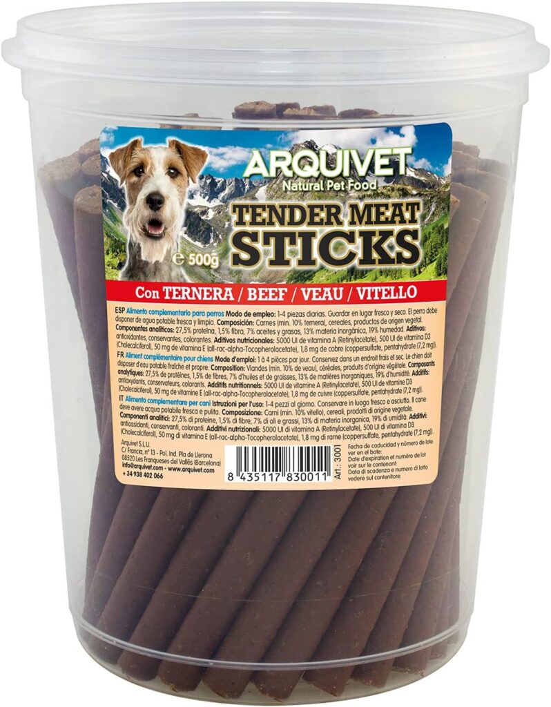 Arquivet, Tender Meat Sticks Beef