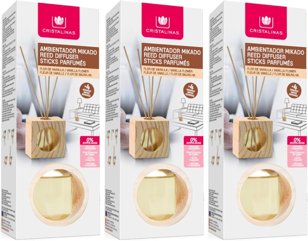 CRISTALINAS | Pack of 3 Mikado