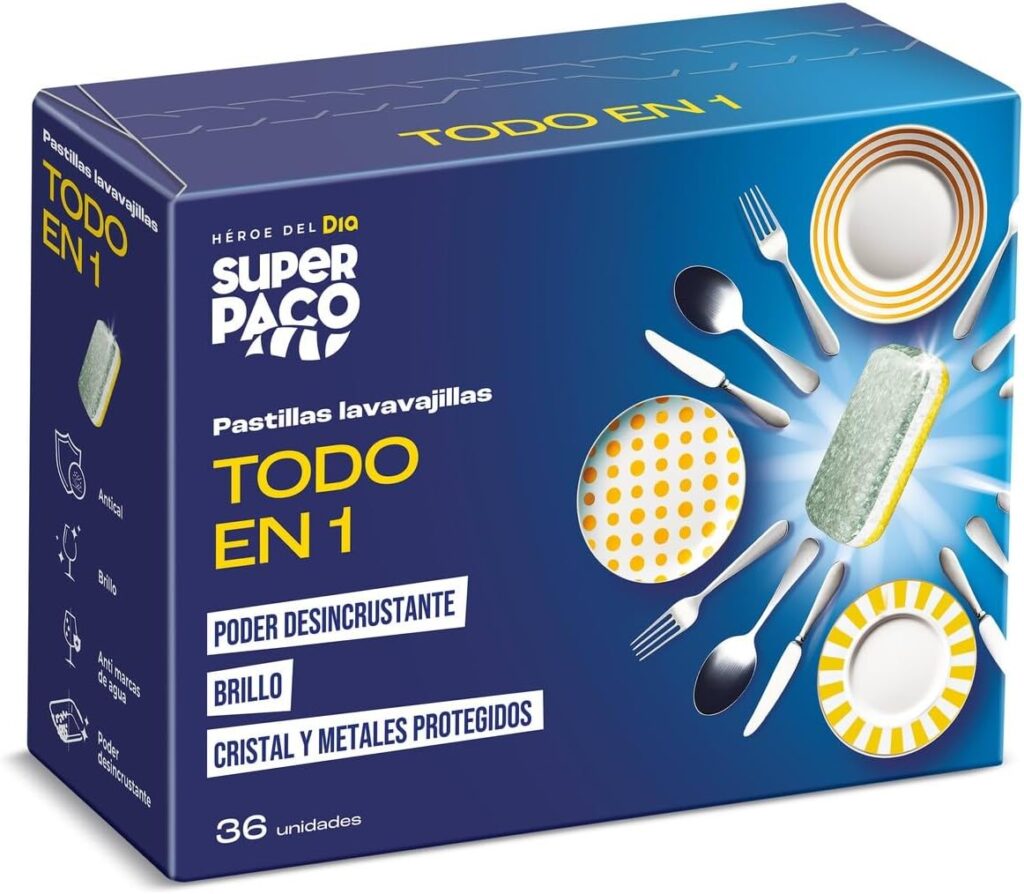 Dishwasher machine tablets all in 1