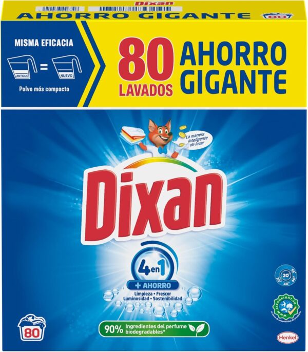 Dixan Total Powder 3+1, Washing Dixan Total Powder 3+1, Washing
