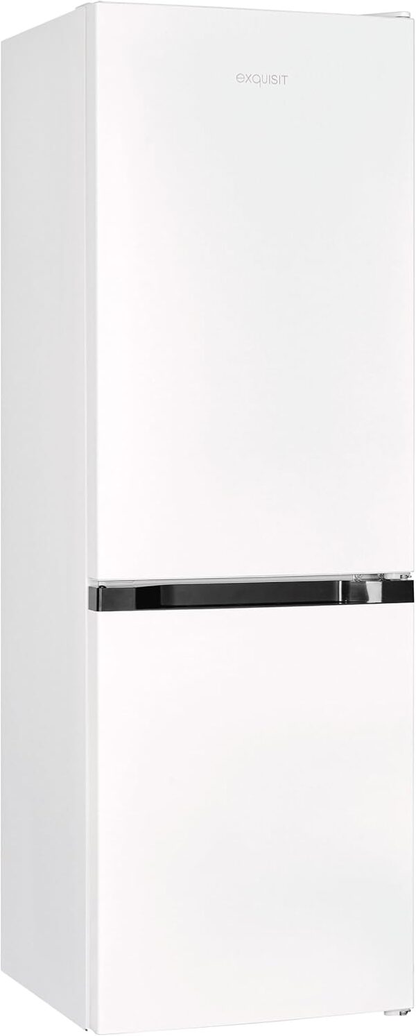 Exquisit Combi Fridge 159L, White,