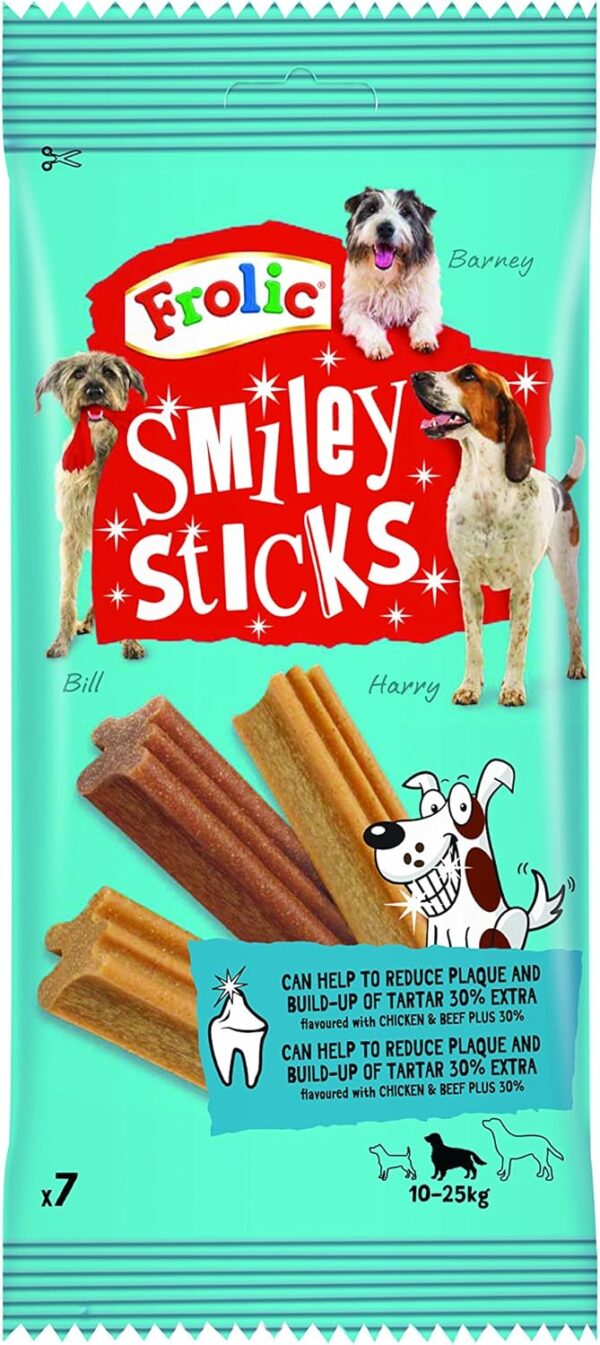 Frolic Smiley Sticks for Dogs (175