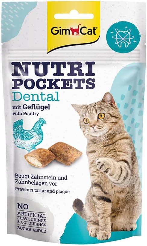 GimCat Nutri Pockets Dental Crunchy