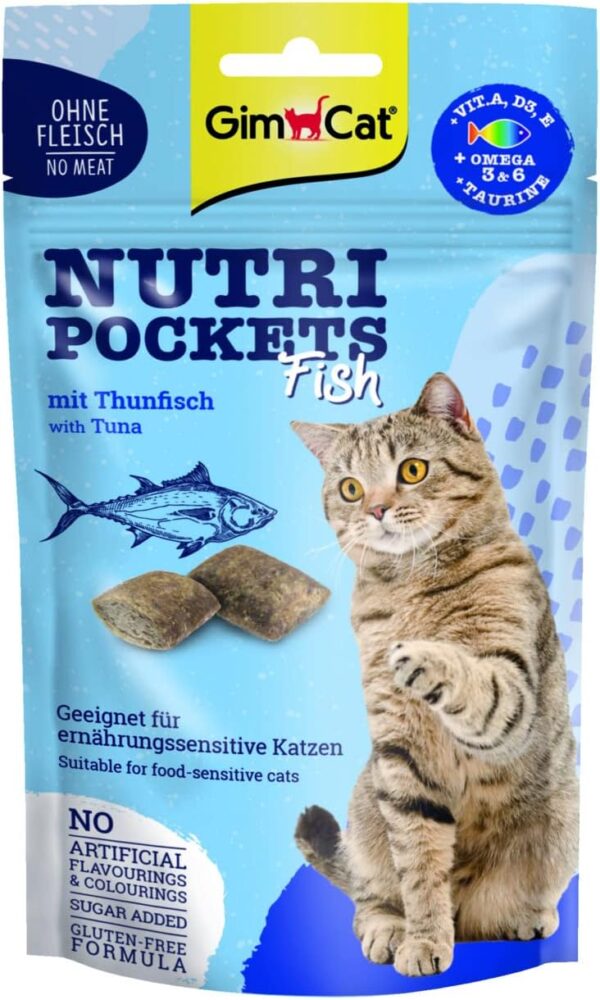 GimCat Nutri Pockets Fish Tuna Fish