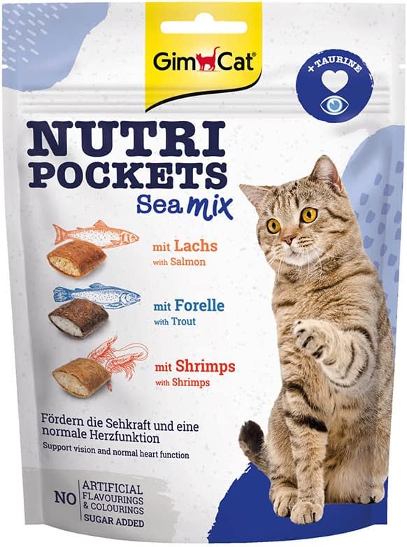 GimCat Nutri Pockets Fishing Mix - GimCat Nutri Pockets Fishing Mix -