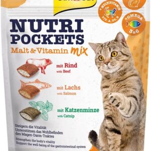 GimCat Nutri Pockets Malt & Vitamin