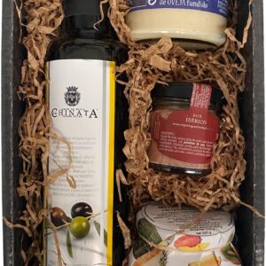 Gourmet product basket with extra