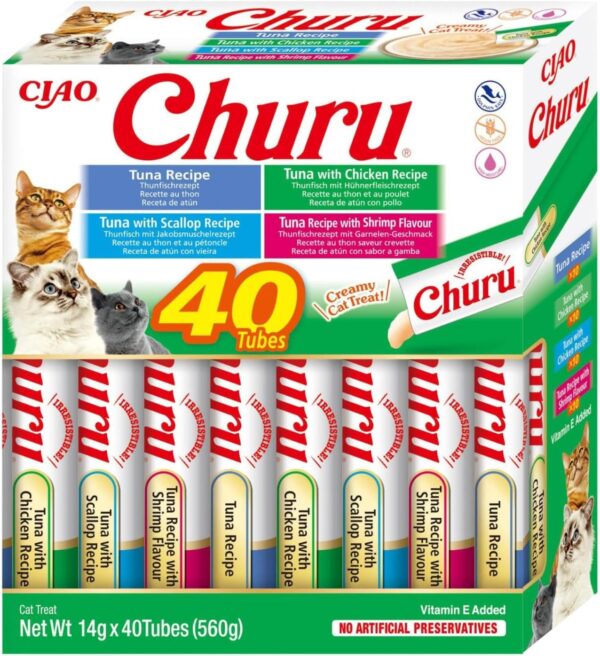 INABA Churu - 4 Flavors Puree