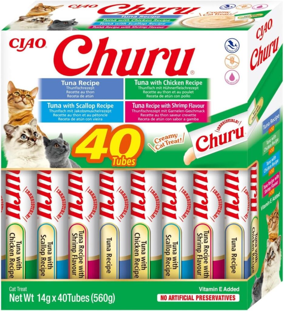 INABA Churu - 4 Flavors Puree