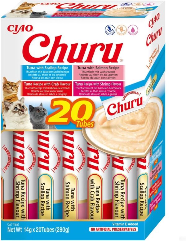 INABA Churu - Puree Cat Treats - 4