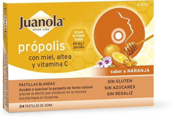 JUANOLA Propolis Orange Flavor - 24