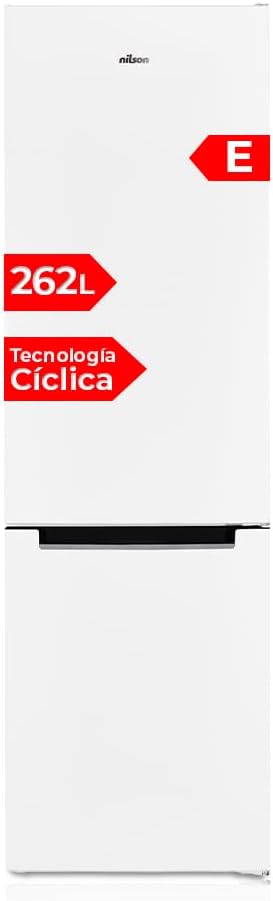 NILSON NC185500E Combi Fridge with