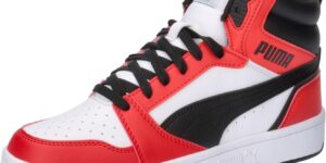 PUMA Rebound V6 Mid Jr, Sneaker PUMA Rebound V6 Mid Jr, Sneaker