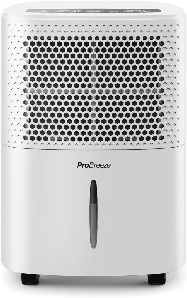 Pro Breeze Silent Dehumidifier 12L,