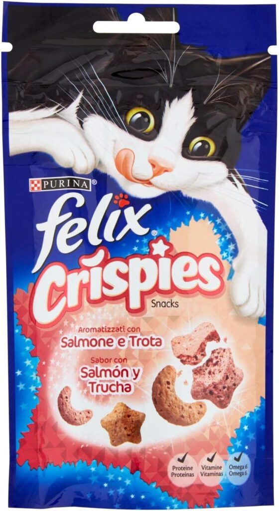 Purina Felix Crispies Snack, Cat
