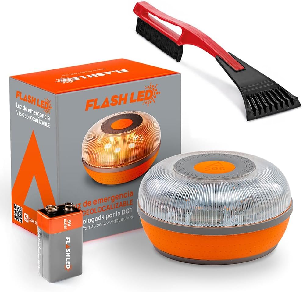 SOS Emergency Light V16 Connected