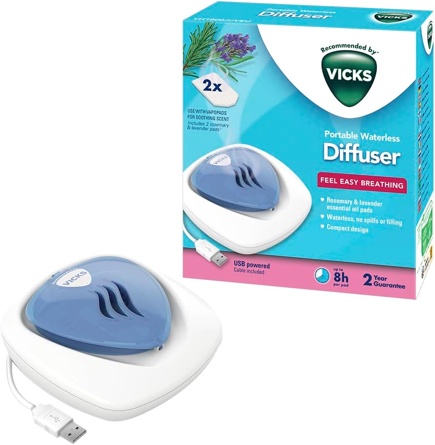 Vicks Portable Waterless Diffuser,