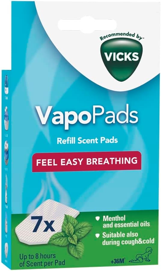 Vicks VapoPads Menthol, Scented