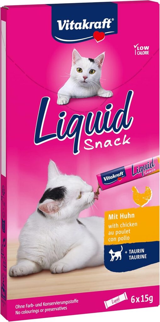 Vitakraft Liquid Snack Cat Treat,