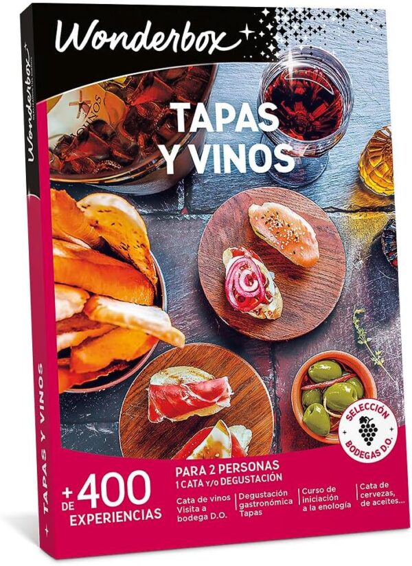 Wonderbox - Caja Regalo - Tapas Y Wonderbox - Caja Regalo - Tapas Y